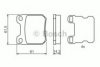 BOSCH 0 986 494 523 Brake Pad Set, disc brake